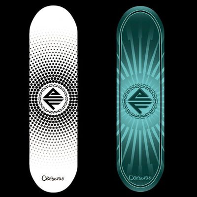 CERBERUS 滑板板面（8.0/8.25）含砂