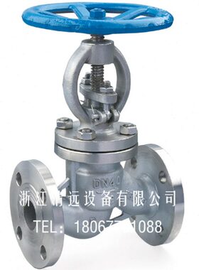 J41W-16P 304不锈钢法兰截止阀DN50 DN350 300 50 100 80 25重型