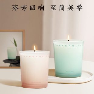 香型可选 馥生六记浮生若梦居室香熏蜡烛35g送男女朋友中式 U先