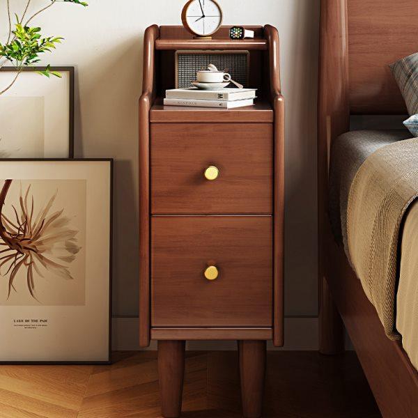 实木窄床头柜超窄迷你小型极窄床边柜20公分简约现代家用夹缝柜,住宅家具,床头柜,淘宝优惠券,粉丝福利购,淘宝优惠卷