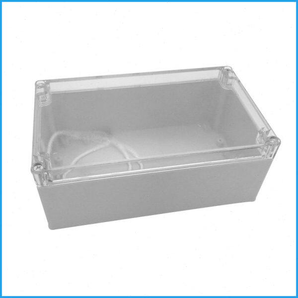 200*120*75mm 透明电气防水盒 F1-T塑料出线盒 PCB板户外接线盒