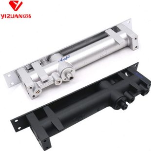 亚沙比圆机暗藏闭门器隐藏式自动关门器酒店室内门缓冲黑色闭门器