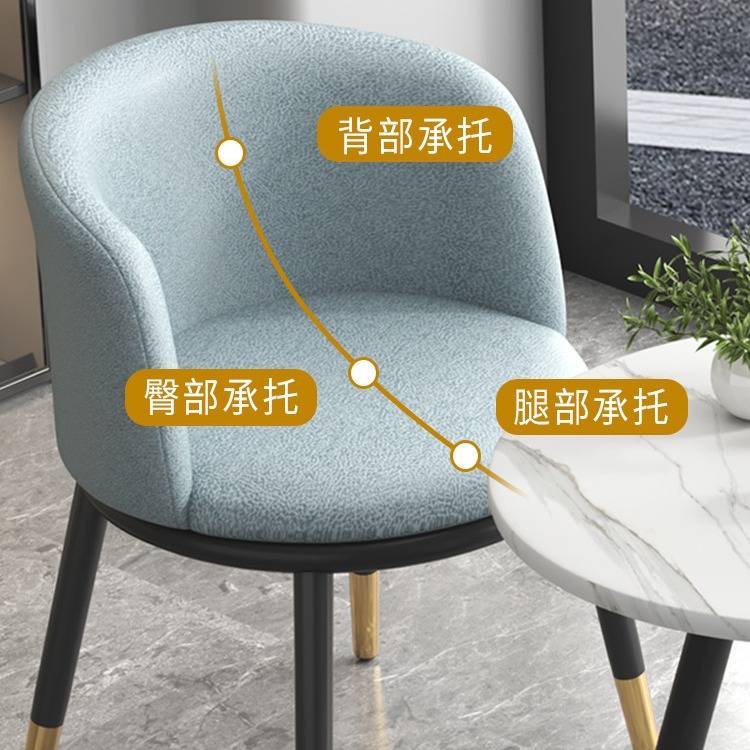 阳台休闲桌椅一桌二椅网红轻奢室内喝茶桌椅套装接待洽谈桌椅组合