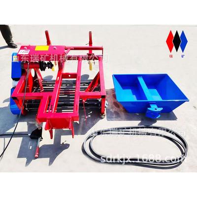 江苏徐州鲜获收机置DFA手扶车前刨蒜机滚帘式挖蒜机不伤蒜蒜皮