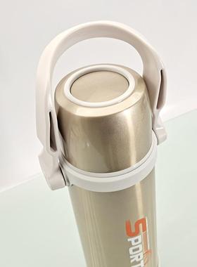 304不钢温保温壶不锈钢旅行暖水8壶保车268载旅游1锈00ml保温瓶