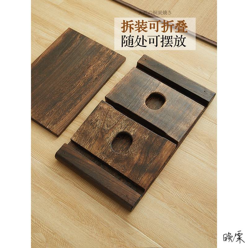 日式折叠桌子实木榻榻米矮飘窗小炕桌家用茶台窗台地桌小茶几