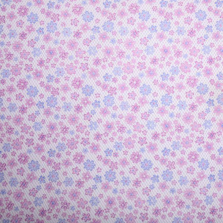 全涤印花三明治网眼布料 多色 节日工艺品童车坐垫针织网布面料