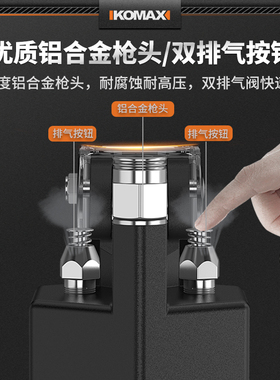 手动黄油枪毛毛虫专用高压透明牛油枪神器注油器省力小型黄油机枪