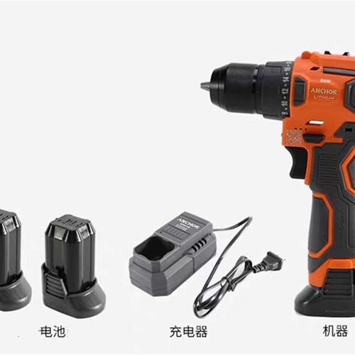 ANCHOR铁锚安靠16.8v无刷锂电钻DCE8小钢炮电池16.8V充电器螺丝刀