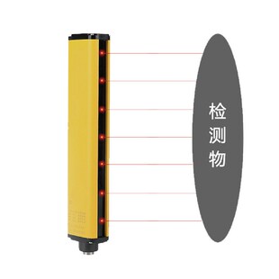 MOTE摩特单边漫反射安全光栅单根护手光幕传感器MTD系列