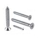 60m5x12 201不锈钢沉头自攻螺丝钉 平头自攻螺钉m4x8
