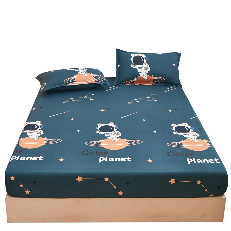 新款网红床笠床罩单件四季可爱全包防尘床单O席梦思床垫保护套春