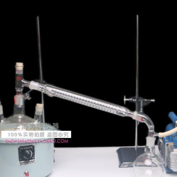 玻璃减压蒸馏提纯装置STJ-250 500 1000ML电热套加热蒸馏器回流