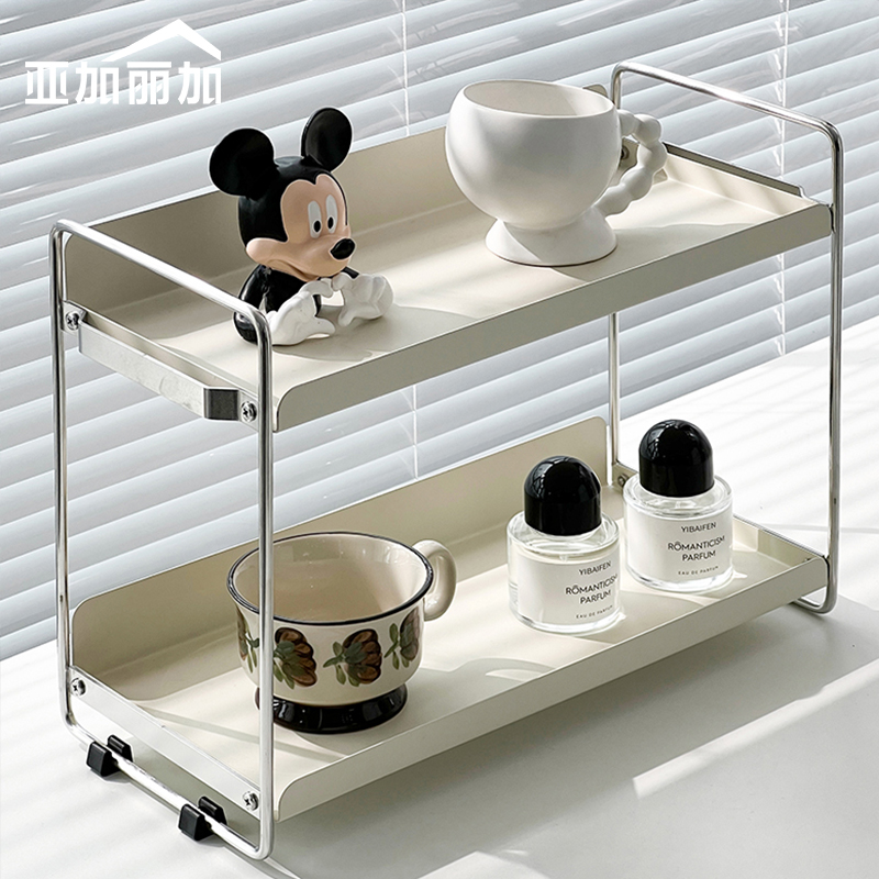 杯架子置物架铁艺桌面水杯收纳架餐桌茶具茶杯沥水U架子杯子取杯