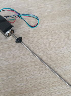 28直线丝杆电机 机身51 丝杆长200 导程2 Nema11丝杆电机 28mm