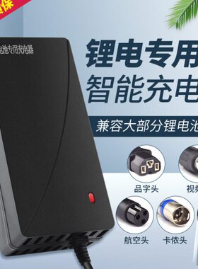 锂电池电动车充电器48V36V60V24V2A72V10A电车锂离子哈雷平衡车
