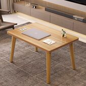 小茶几客厅轻奢简约现代小户型桌子卧室坐地懒人家用实木方桌桌腿