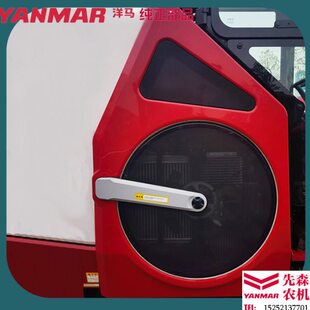 洋马1180收割机配件YH1180 6118水箱散热器除尘装置除尘罩总成