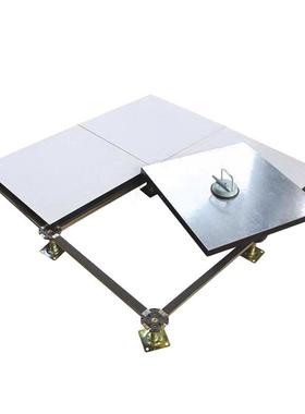 机硫房硫酸钙静电地板板600600学校消地防室架73610空活动地国标3