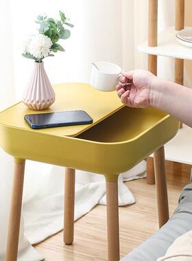 功卧室床柜头简约P现代卧室迷你307P塑料储物柜多能小户型沙发柜