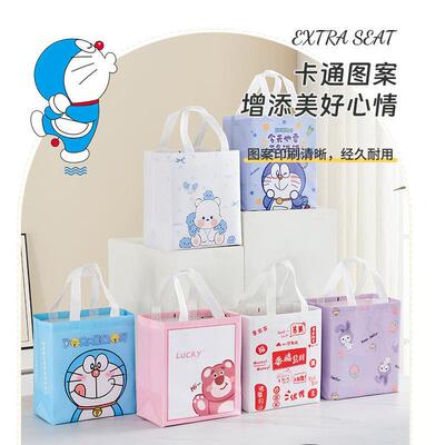 定布制无纺保外卖打包YDD袋加厚温手提餐饮奶袋茶礼品毕业典礼保