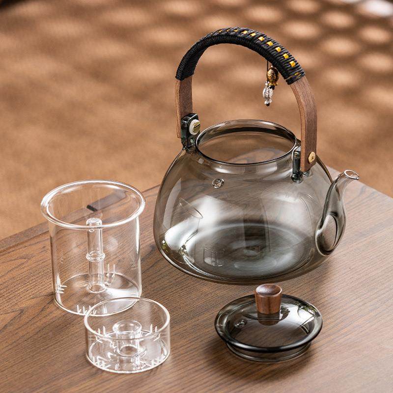 璃煮茶壶喷淋式蒸汽围煮茶玻炉器煮LYS870茶炉电炉大功率蒸煮陶两,餐饮具,茶壶,淘宝优惠券,粉丝福利购,淘宝优惠卷