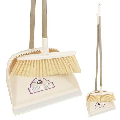 洁能 塑料家用元宝扫把簸箕套装组合 JN6322