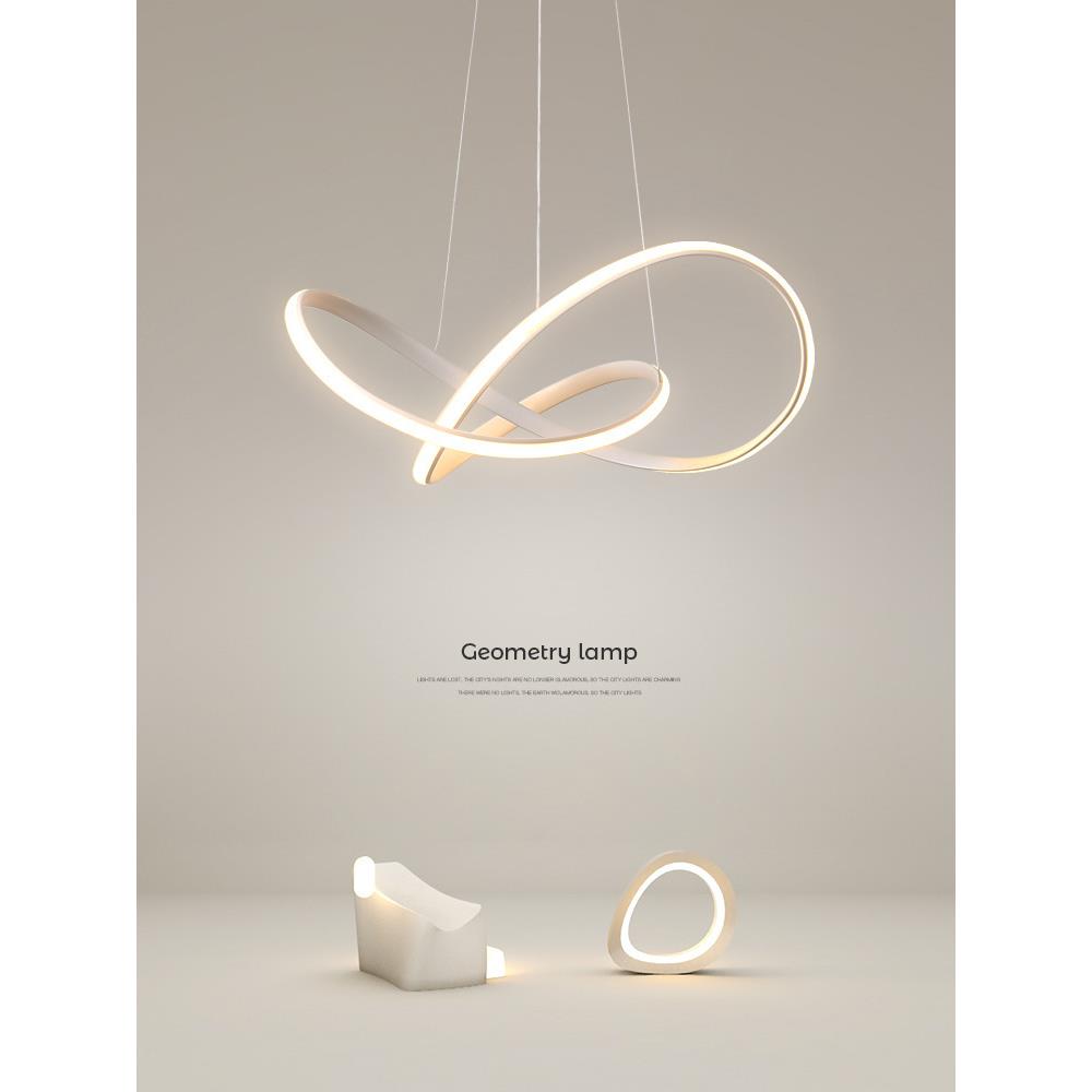 大气客厅灯led吊灯个性现代简约创意北欧主卧室灯书房餐厅灯灯具