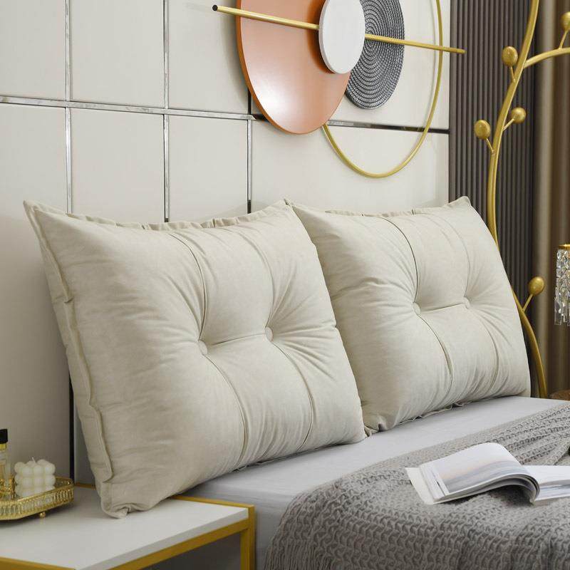 科技布床头靠垫榻榻米软包床头板双人大靠背垫组合沙发靠垫可拆洗,居家布艺,抱枕被,淘宝优惠券,粉丝福利购,淘宝优惠卷