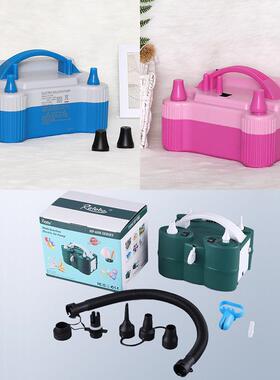 气球充气机双嘴充气电动泵气球电动打气筒HT508气泵打气机