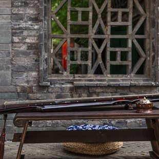 【七韵古琴】古琴桌古琴塔桌 扬州桐木古琴榻桌 国学桌 茶桌矮桌