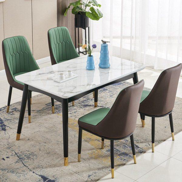 北欧轻奢实木餐桌椅组合小户型4人6人餐桌简约现代家用长方形饭桌,住宅家具,玻璃餐桌,淘宝优惠券,粉丝福利购,淘宝优惠卷