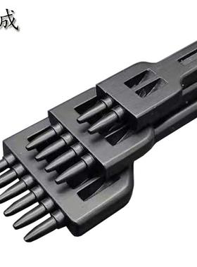 DY皮革I工具新款黑色排制冲4/5LXI6mm规格皮革作缝/线打孔菱斩圆