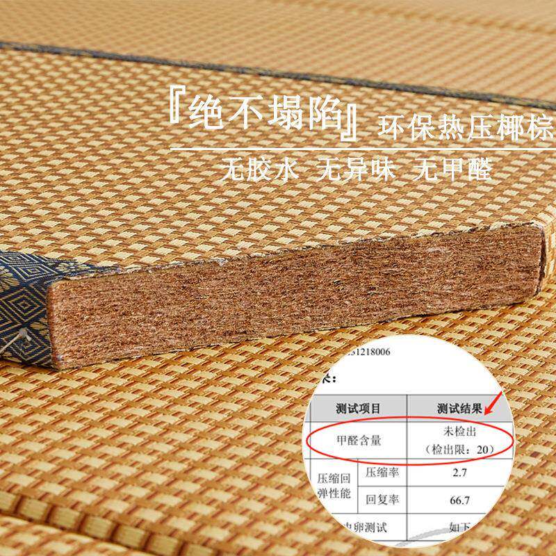 榻藤榻米床可垫窗可订椰ALQ0R20Q棕硬垫家用卧室飘垫台垫席面可折