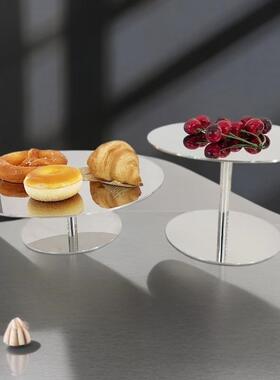 简约面托盘果盘托糕托水果点心盘样板房镜酒店餐桌8530厨房蛋软装