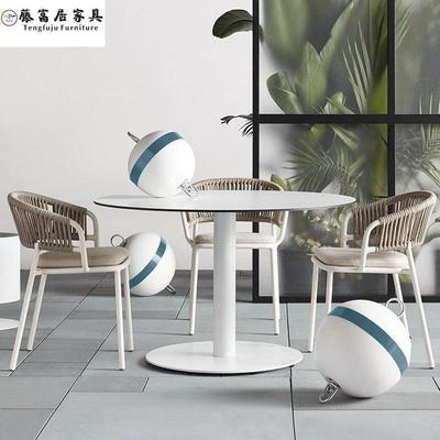 户外藤TFJ3002桌椅餐厅阳台花园露台庭院编咖酒啡厅墅店民宿会所