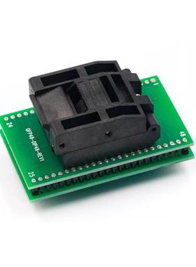 QFPTQLQP48转DIP48F座编FKCC程器P烧录座测试座