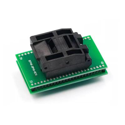 QFPTQLQP48转DIP48F座编FKCC程器P烧录座测试座