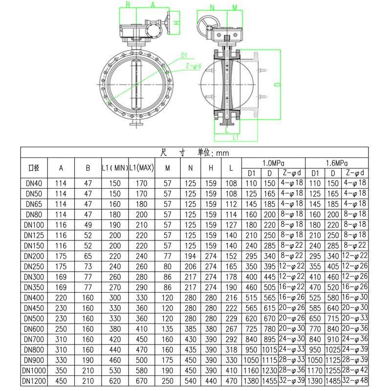 靖阀门铸铁手法兰伸缩蝶阀SD41镜X6-10/1Q消防水管可调柄RXR节长