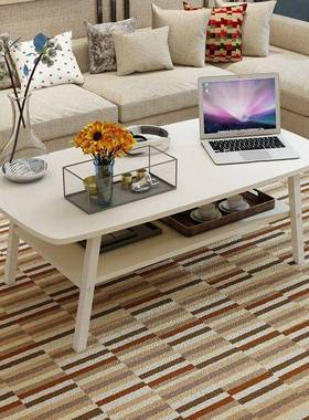 简IXW茶几约桌小桌子简约客厅茶几矮子现代客厅层双小茶几小户型