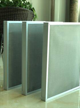 W铝网式过EIMI微米AIRFIL滤TE过器通风系统空气净化器初铝效网式