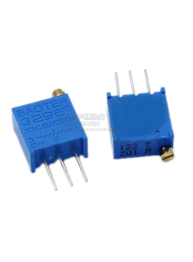 3296W多圈可调电阻501/202/101/102/103/104 100欧10K20K1M电位器