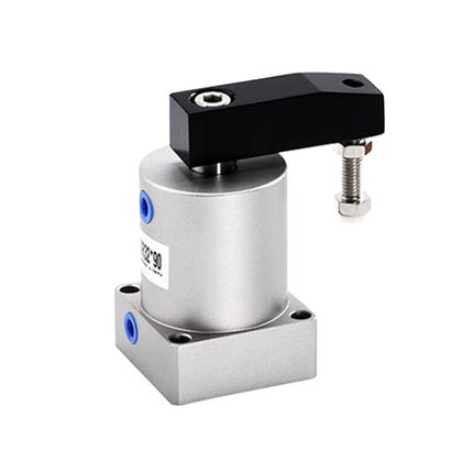 气动ACK旋转转角下压夹紧90度SRC25/32/40/50/63X90-R/L小型气缸