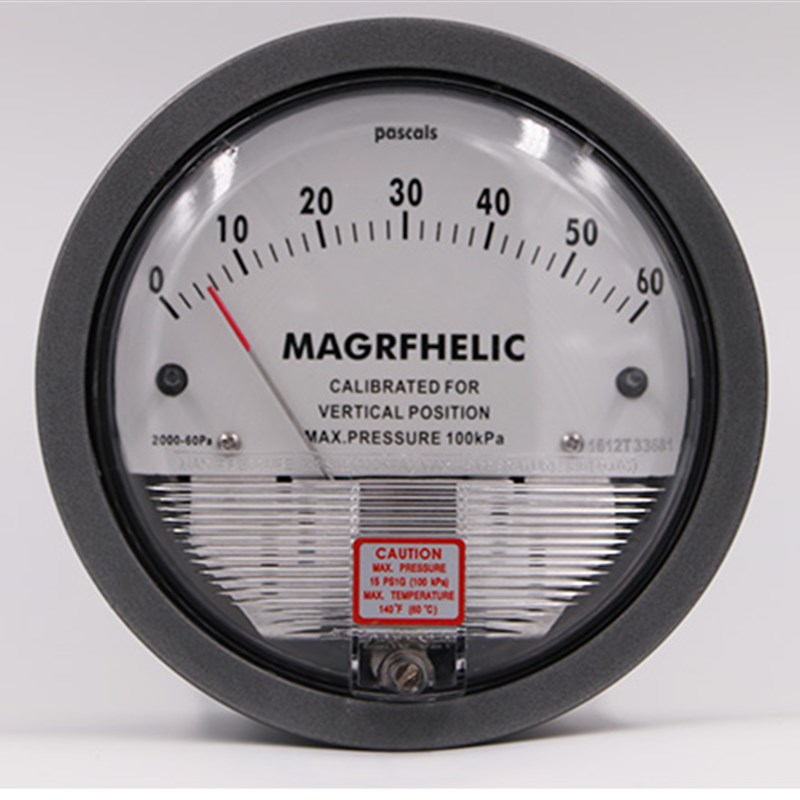 差压表 微压力表 微压差表 差压计0-60pa 压差计 质保二年 包邮