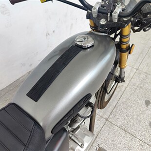 适用CG125改装油箱装胶皮油箱贴 五羊本田CG125油箱装饰贴保护贴