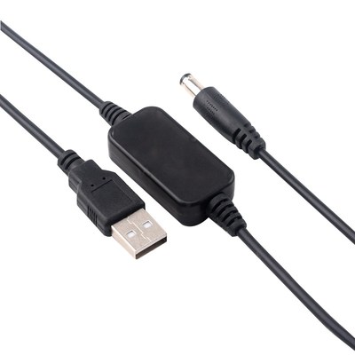 USB升压线充电电源线5V转12V适用路由器小度在家音响精灵方糖