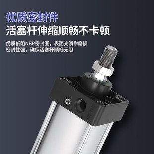 SC标准气缸SC40X25X50X75X100X125X150X175X200X250X300 500 400