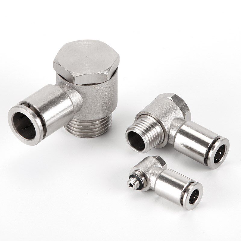 全铜金属铰接式直角PH气动快速接头APHT4/6/8/10/12-01/02/03/04