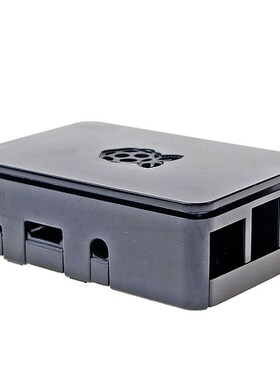 Raspberry pi树莓派3B+/2B通用型主板外壳拆卸组装壳塑料黑色盒子