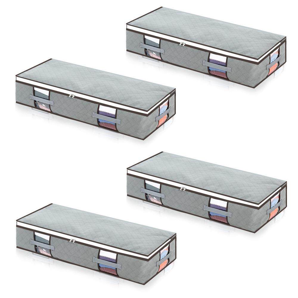 床底收纳箱家用棉被袋衣服收纳袋床下储物箱折叠带窗收纳盒,收纳整理,其他收纳袋,淘宝优惠券,粉丝福利购,淘宝优惠卷